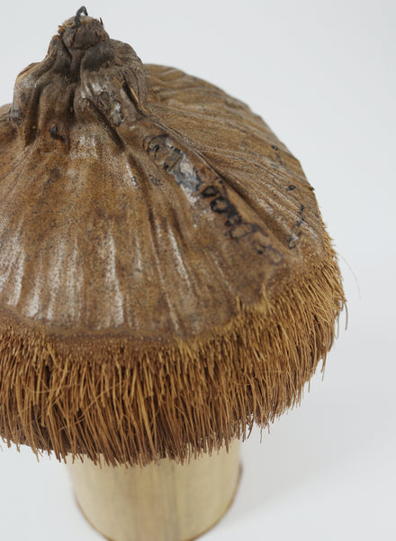 Coconut and Bamboo Bird House - close-up 1