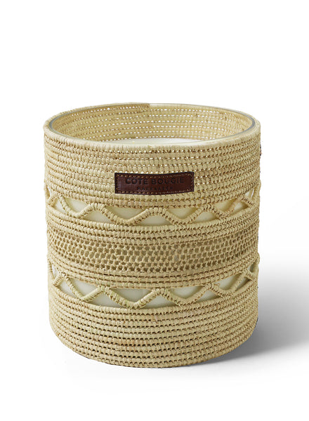 CÔTÉ BOUGIE - DINA Crochet Candle - front