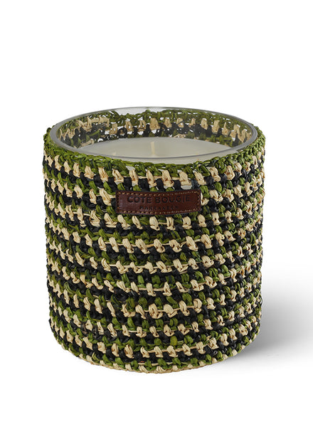 CÔTÉ BOUGIE - MONA Crochet Candle - front