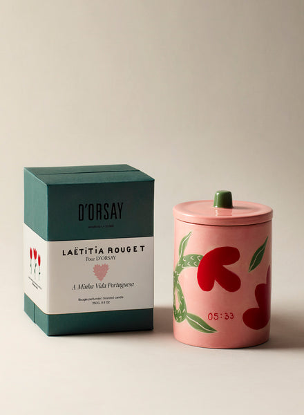 D'ORSAY X LAETITIA ROUGET - 05:33 A Minha Vida Portuguesa Tulipa Scented Candle - 2