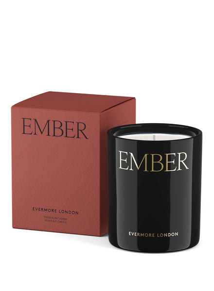 EVERMORE EMBER Candle - front and box