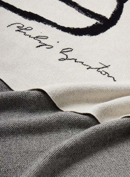 HAUSER & WIRTH - Philip Guston Cashmere Blanket  - detail 1