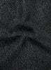 THE SUMMER COSMOS SCARF - Dark grey cashmere and linen scarf with silver Lurex - detail