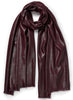 JANECARR - THE MERCURY SCARF IN METALLIC CASHMERE - MARASCHINO