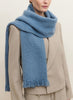 JANECARR - THE TEDDY CASHMERE BLEND SCARF - UNIFORM - MODEL