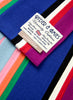 THE SCHOOL SCARF - Somewhere multicolour striped wool scarf - detail