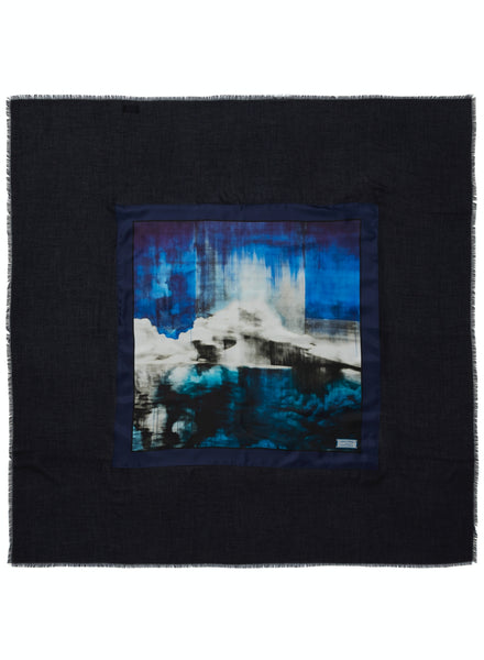THE ICE 8 SILK APPLIQUÉ SQUARE - JANECARR X LORNA SIMPSON FOR HAUSER & WIRTH - Flat