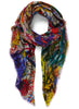 JANE CARR X DIETER ROTH TISCHMATTE SCARF - Printed modal cashmere scarf - tied