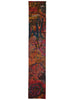 JANE CARR X DIETER ROTH TISCHMATTE SCARF - Printed cotton and silk scarf - flat back