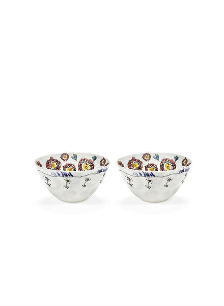 SET OF TWO SMALL BOWLS BY MARNI - From the Midnight Flowers collection - 1
