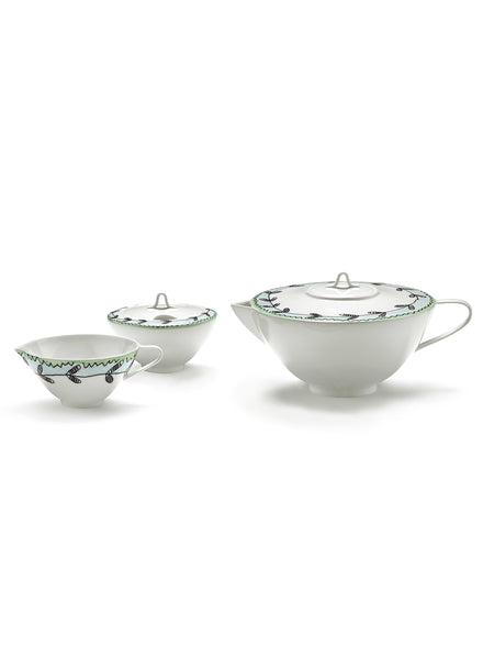 TEA SET BY MARNI - From the Midnight Flowers collection - 1