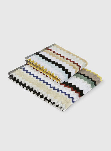 The Curt Cotton 2 Piece Towel Set - MISSONI - 1