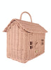 Rose Rattan Casa Clutch - side