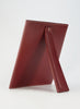Oscar Maschera - Punti Large Dark Red Leather Photo Frame - 2