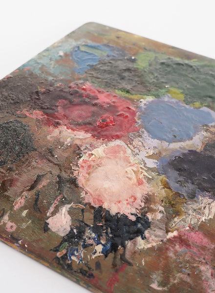 Antique Painter's Palette - detail 1