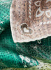 THE ATLAS PETIT FOULARD IN SILK, GRASS - JANECARR