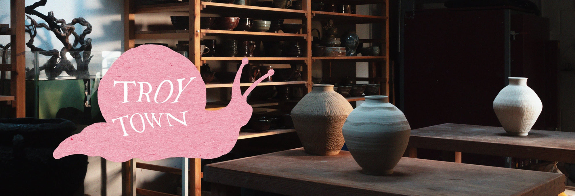 TROY TOWN ART POTTERY