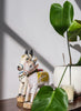 VINTAGE PAINTED WOODEN NANDI SCULPTURE - 6