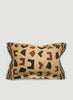 AUTHENTIC HANDMADE KUBA CLOTH CUSHION FROM CONGO, IVORY 1 - Lead Image 