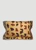 AUTHENTIC HANDMADE KUBA CLOTH CUSHION FROM CONGO, IVORY 4 - Lead Image 