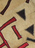 AUTHENTIC HANDMADE KUBA CLOTH CUSHION FROM CONGO, LINEAR 1 - Detail 