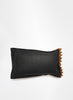 AUTHENTIC HANDMADE KUBA CLOTH CUSHION FROM CONGO, STRIPE 1 - Back