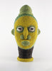 WEST AFRICAN GLASS BEADED HEAD - Front