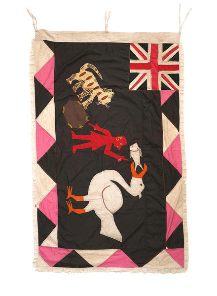 Asafo Flag 4 - Black - Front 1