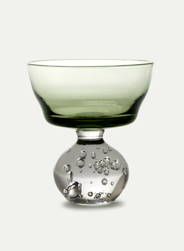 BELA SILVA FOR SERAX - Glasses ‘Eternal Snow’ - Medium - Green