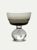 BELA SILVA FOR SERAX - Glasses ‘Eternal Snow’ - Medium - Smoked Grey