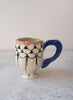 MEGAN BAKER - Black & White Fish Scale Mug - 1