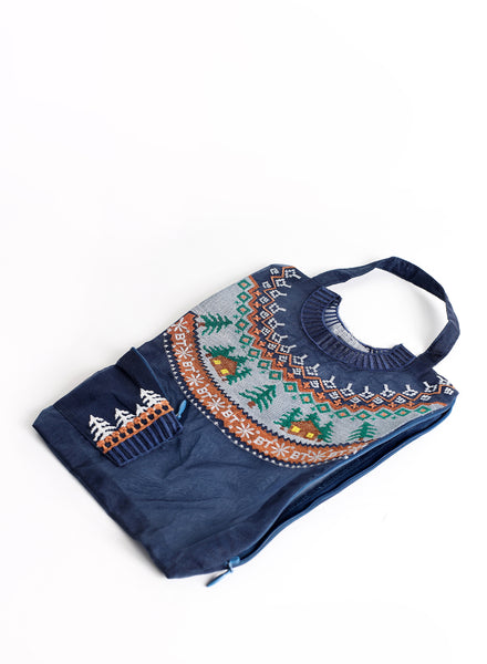 Brigitte Tanaka - Grande Pull Organza Pouch - Angle