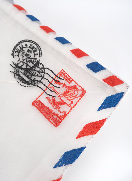 BRIGITTE TANAKA - Pochette Zip Enveloppe - Detail