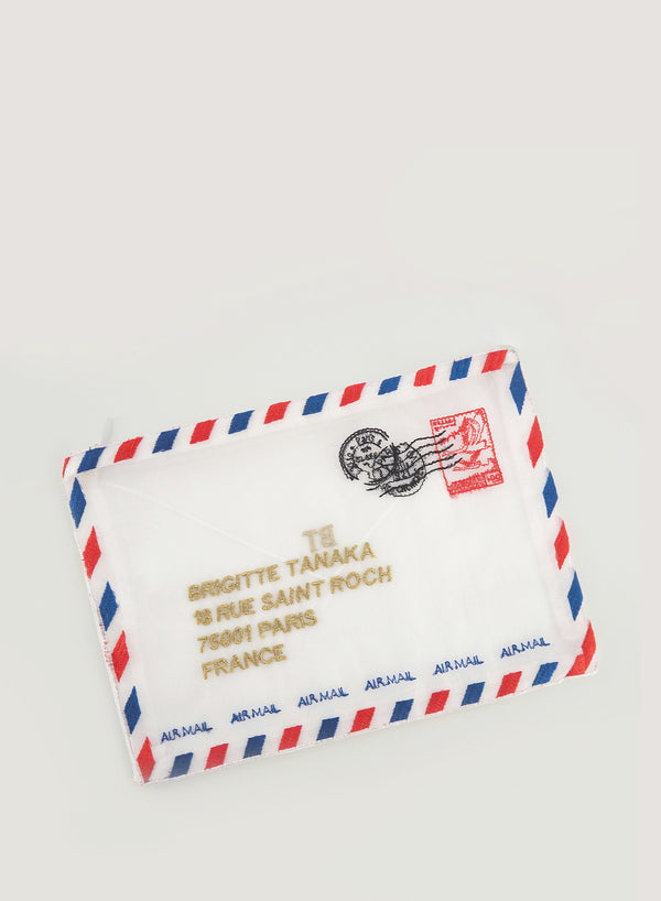BRIGITTE TANAKA - Pochette Zip Enveloppe - Front - NEW NEW