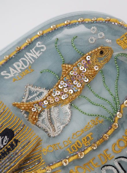 BRIGITTE TANAKA - Sardine Haute Couture Pouch - Detail 