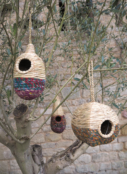 WILD BIRD NESTERS - Set of 3 varied shapes - 1