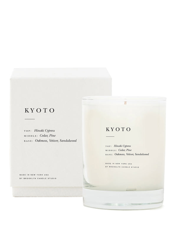 BROOKLYN CANDLE STUDIO - KYOTO ESCAPIST Candle - candle and box 1