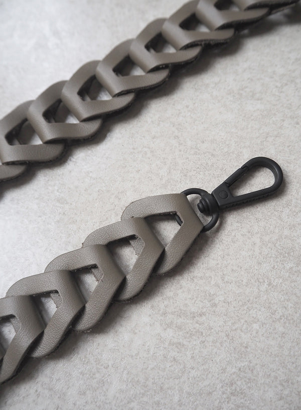CHARLOT PARIS - Mel Grey Leather Phone Strap - 2