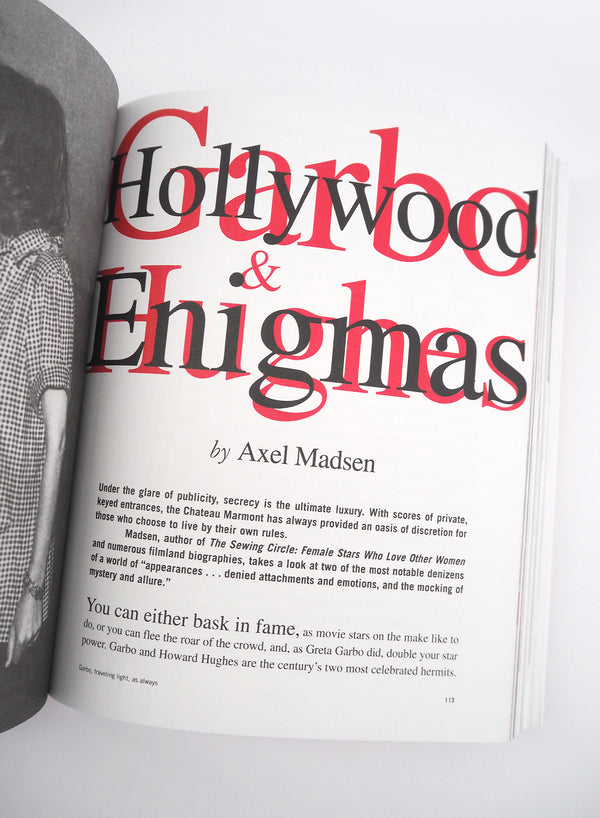 CHATEAU MARMONT HOLLYWOOD HANDBOOK - Detail 