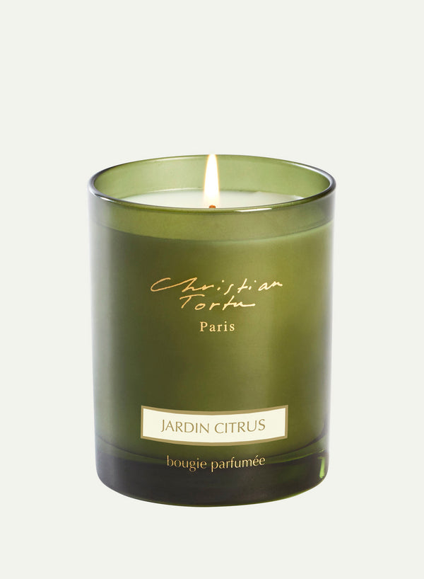 CHRISTIAN TORTU - Jardin Cirtus Candle - Lead