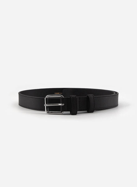 COMME DES GARCONS - Classic Leather Belt - Black - Front