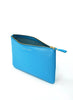 COMME DES GARÇONS - Classic Leather Zip Pouch, Blue - Angle
