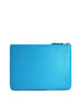 COMME DES GARÇONS - Classic Leather Zip Pouch, Blue - Back