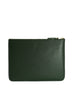 COMME DES GARCONS - Classic Leather Zip Pouch - SA5100 - Bottle Green - Back