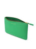 COMME DES GARÇONS - Classic Leather Zip Pouch, Green - Angle