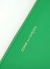 COMME DES GARÇONS - Classic Leather Zip Pouch, Green - Detail