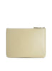 COMME DES GARÇONS - Classic Leather Zip Pouch, Off White - Back