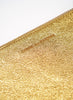 COMME DES GARÇONS - Metallic Leather Zip Pouch, Gold - Detail