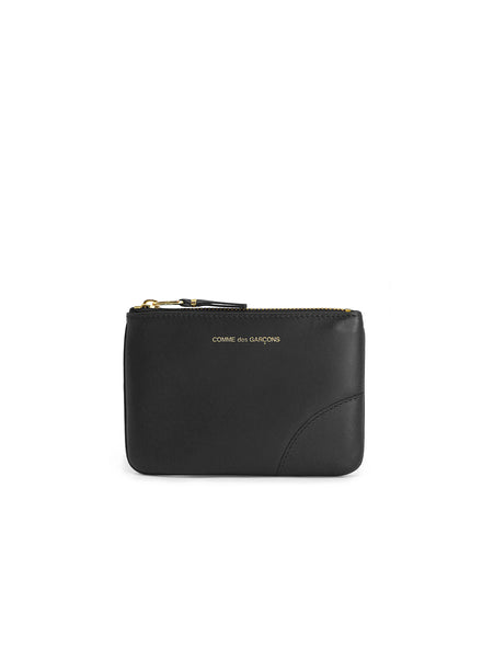 COMME DES GARCONS - Classic Leather Zip Pouch - SA8100 - Black - Front