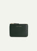 COMME DES GARCONS - Classic Leather Zip Pouch - SA8100 - Bottle Green - Front